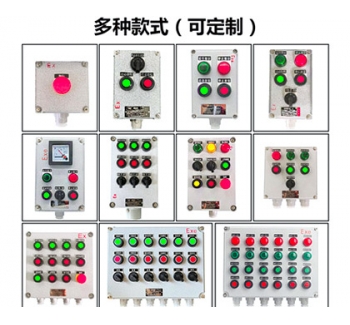 BZC防爆操作柱 鑄鋁合金現(xiàn)場(chǎng)按鈕控制箱